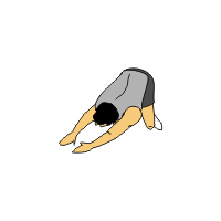 back stretches shape