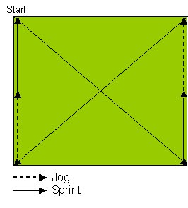 Latate tolerance training - diagonals