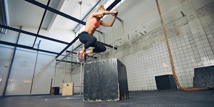 Plyometric training banner