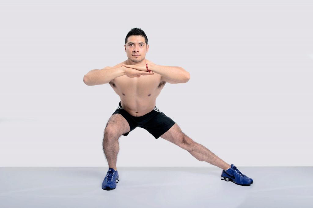 4 Lateral lunge